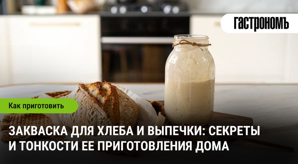 Закваска для хлеба: возвращение к корням и новые горизонты