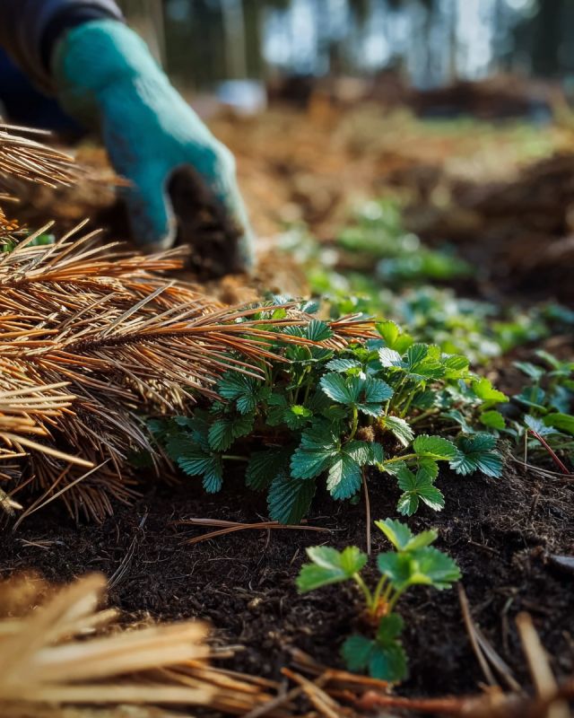 Уход за клубникой весной: 7 шагов к богатому урожаю