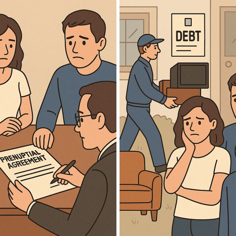 Брачный договор и банкротство: когда защитить имущество не получится