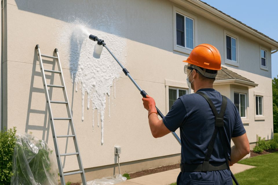 Умная чистка фасада: почему и как это работает