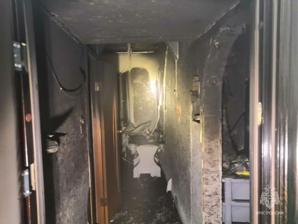 В Тынде в пожаре погибли молодая мать с сыном