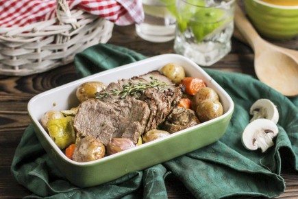 Погружение во вкус: ростбиф с овощами как искусство кулинарии