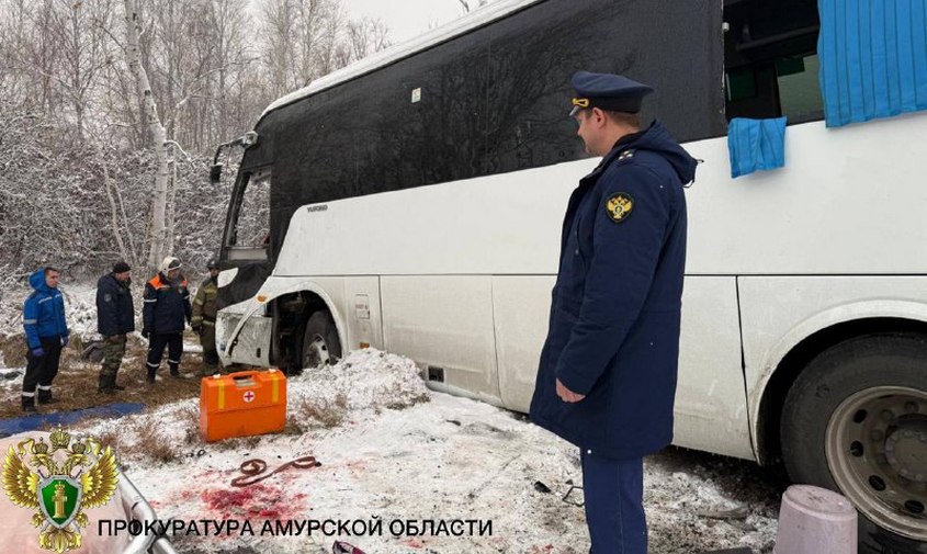 Проверку по факту ДТП, которое произошло на трассе Белогорск — Благовещенск, организовала прокуратура Белогорского района