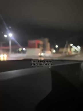 Патрульный экипаж Белогорска устроил элегантный дрифт по свежему снегу