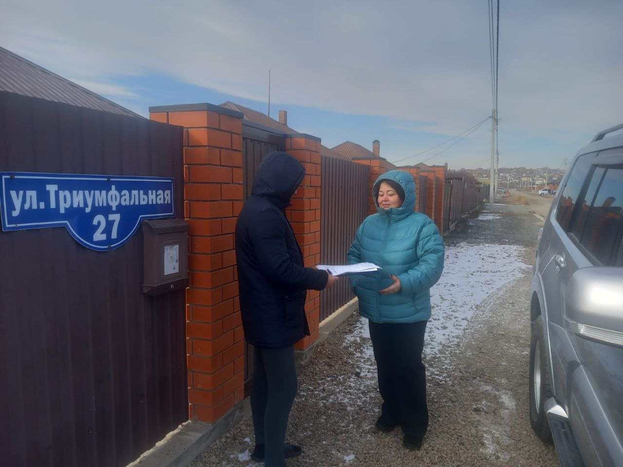 В Чигирях специалисты проводят опрос по догазификации домовладений