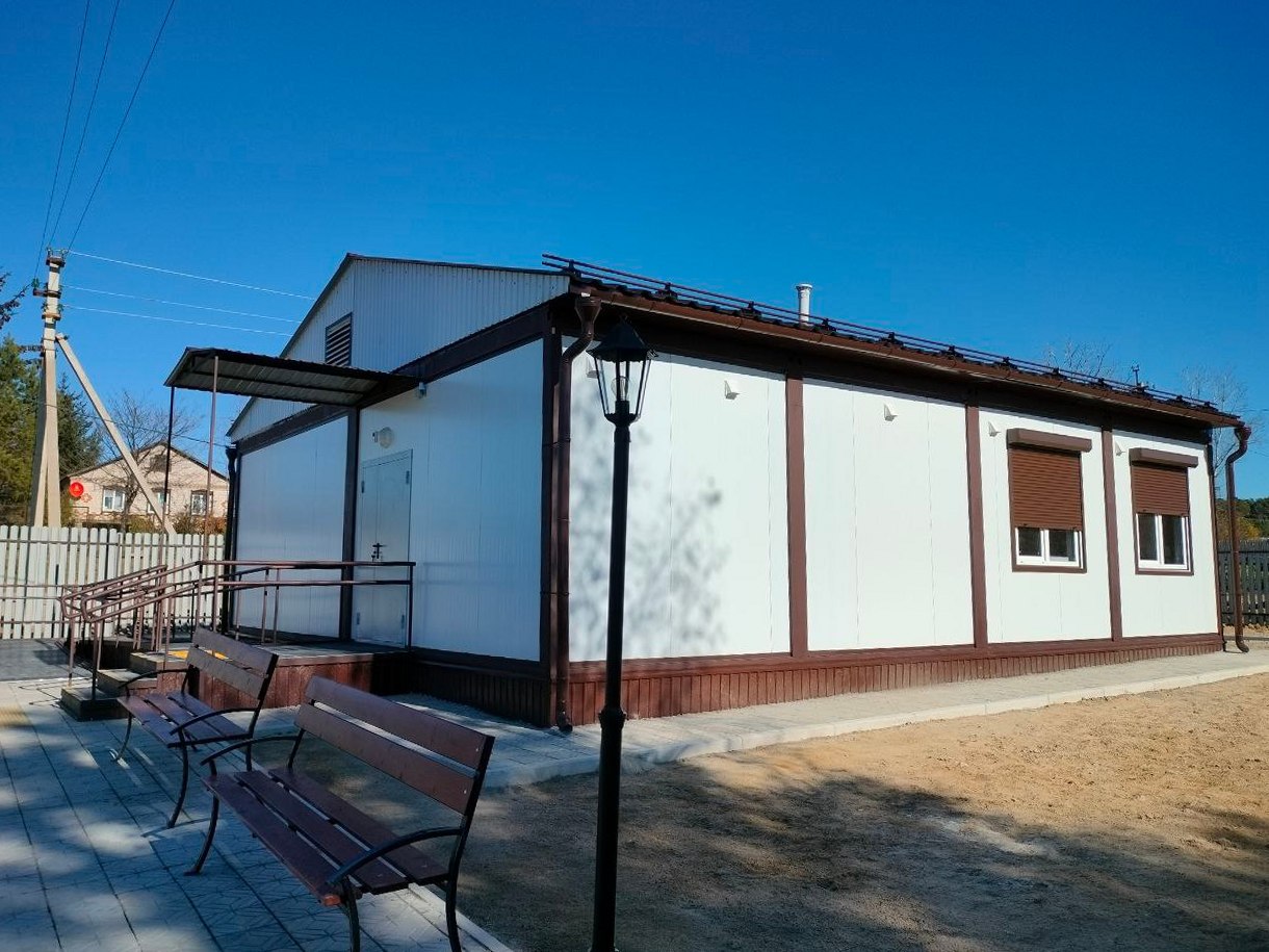 В селе Шимановского округа возвели новый ФАП