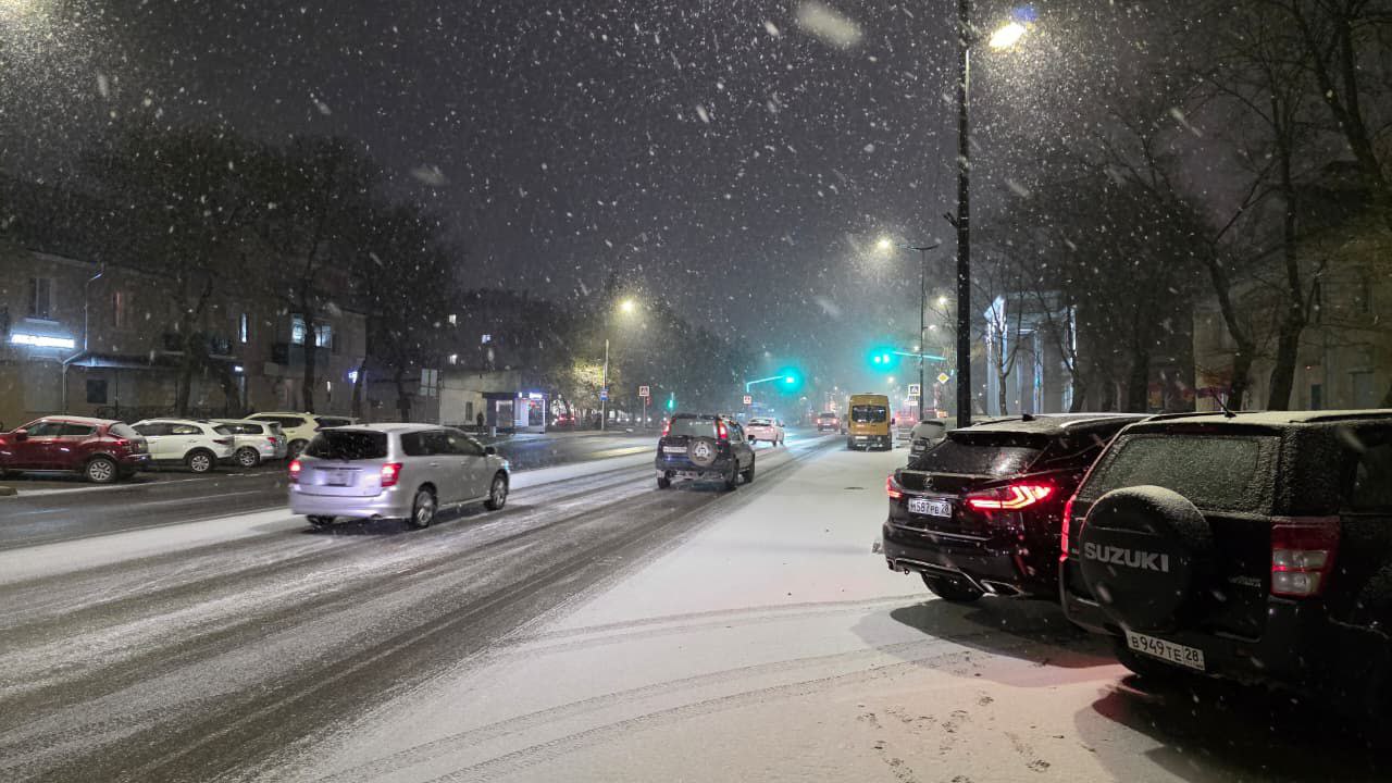 Снежного Благовещенска вам в ленту Снежного Благовещенска вам в ленту
