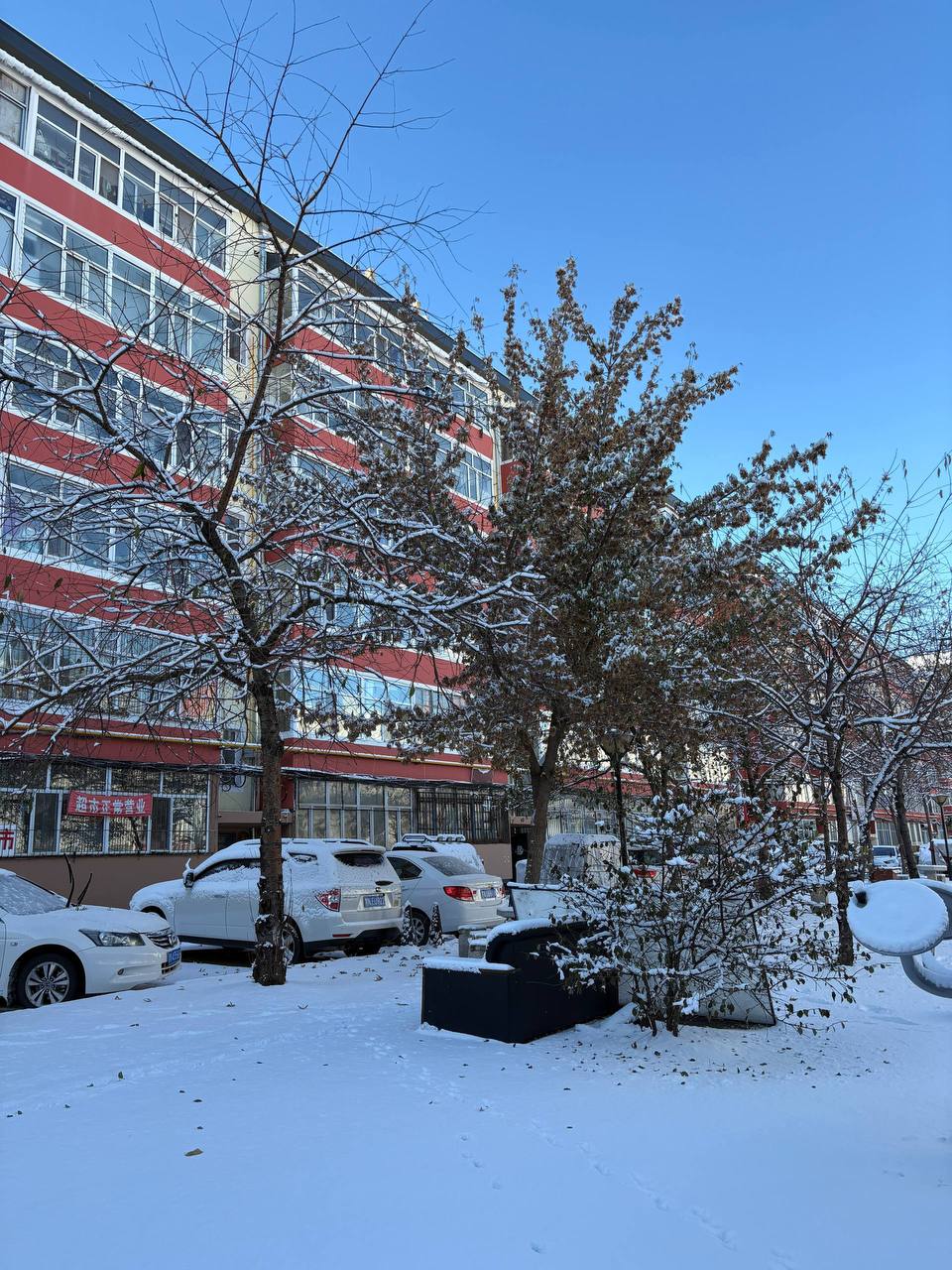 И соседей тоже заснежило. Хэйхэ вчера и сегодня И соседей тоже заснежило. Хэйхэ вчера и сегодня