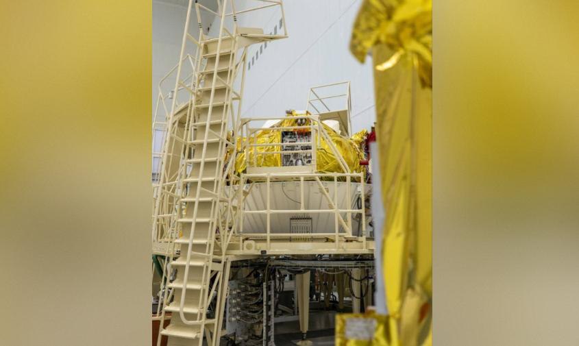 На космодроме Восточный готовят разгонный блок «Фрегат» для запуска космических аппаратов