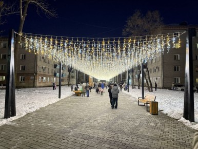 В Белогорске открыли вторую очередь Аллеи молодёжи