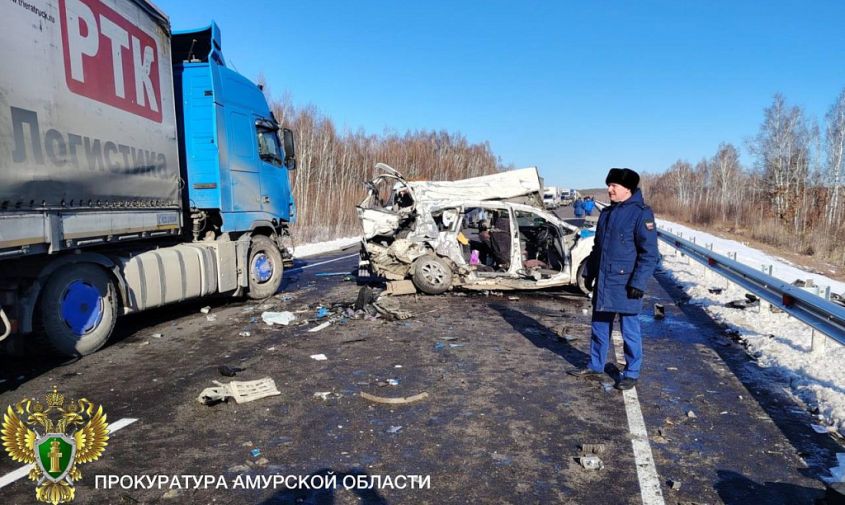 По факту смертельного ДТП на федеральной трассе «Амур» возбудили уголовное дело