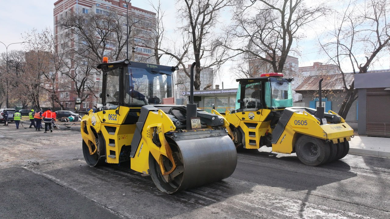 Улицу Горького в Благовещенске откроют после 5 ноября Улицу Горького в Благовещенске откроют после 5 ноября