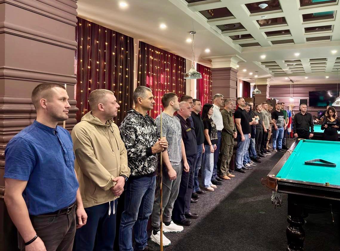 Команда следственного управления приняла участие турнире по бильярду среди коллективов физической культуры Амурского областного отделения ОГО ВФСО «Динамо»