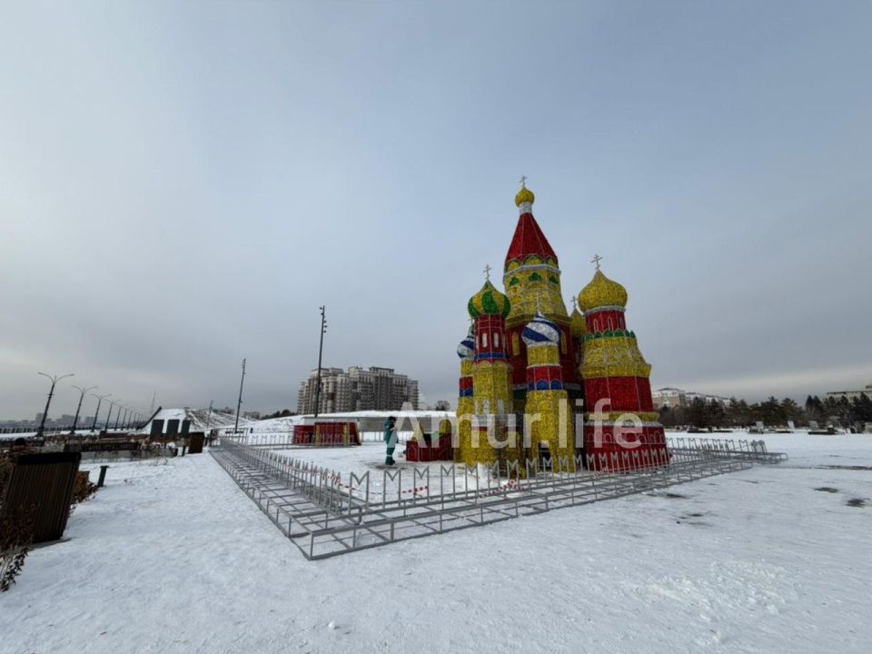 В областном центре в районе «Трибуны Холл» появилась копия Софийского собора, который находится в Харбине В областном центре в районе «Трибуны Холл» появилась копия Софийского собора, который находится в Харбине
