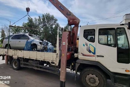 С начала года с улиц Благовещенска убрали 35 брошенных автомобилей