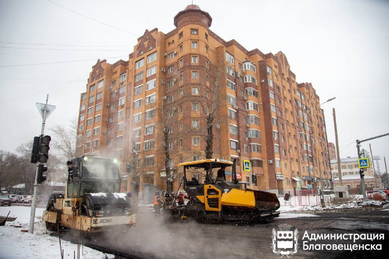 Два перекрестка в Благовещенске открывают для проезда автотранспорта Два перекрестка в Благовещенске открывают для проезда автотранспорта