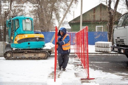 Два перекрестка в Благовещенске открывают для проезда автотранспорта