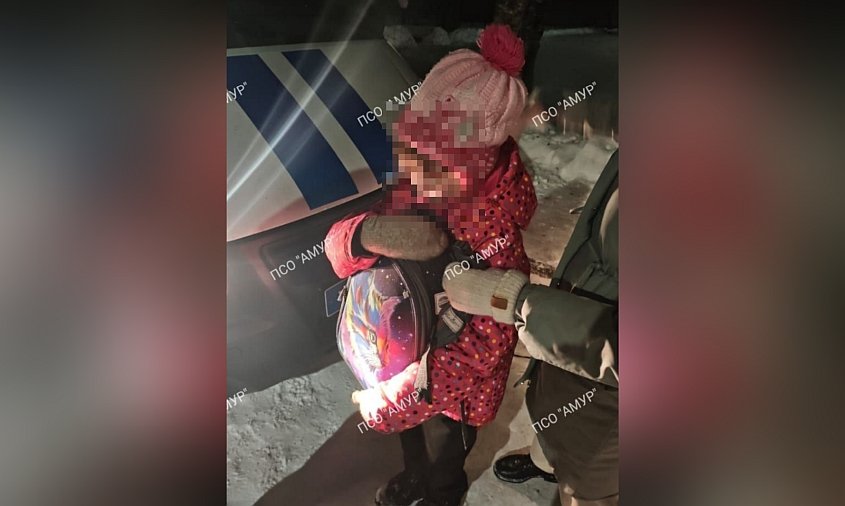 Гуляла одна: в Райчихинске нашли девочку, которая не вернулась домой после школы