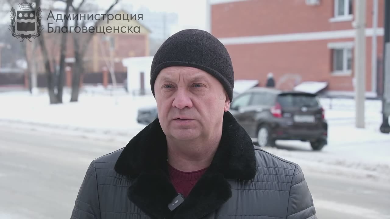 В Благовещенске очистили от снега и наледи около 50% дорог