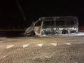Пожар на трассе «Амур»: пассажирский автобус загорелся после столкновения с грузовиком