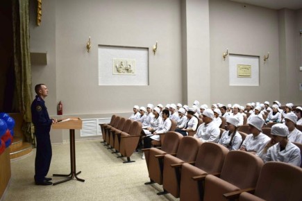 Сотрудник следственного управления выступил с лекцией для студентов Амурского медицинского колледжа