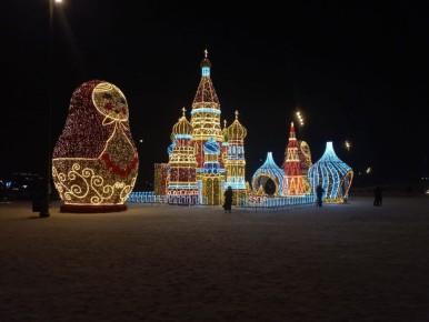 До Нового года осталось 45 дней Благовещенск в этом году готовится максимально заранее