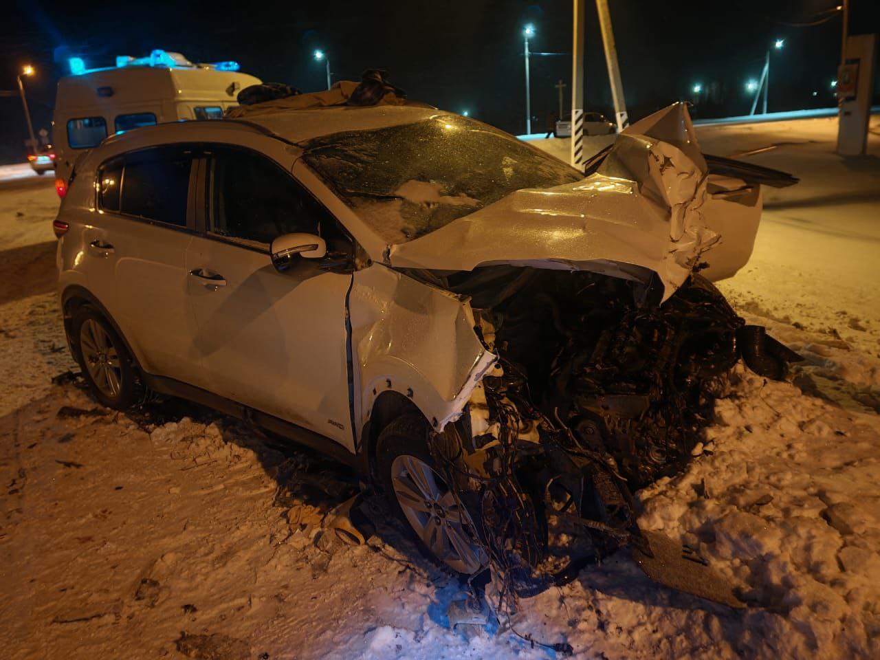 Сотрудниками полиции устанавливаются обстоятельства дорожно-транспортного происшествия, произошедшего сегодня в Ивановском округе