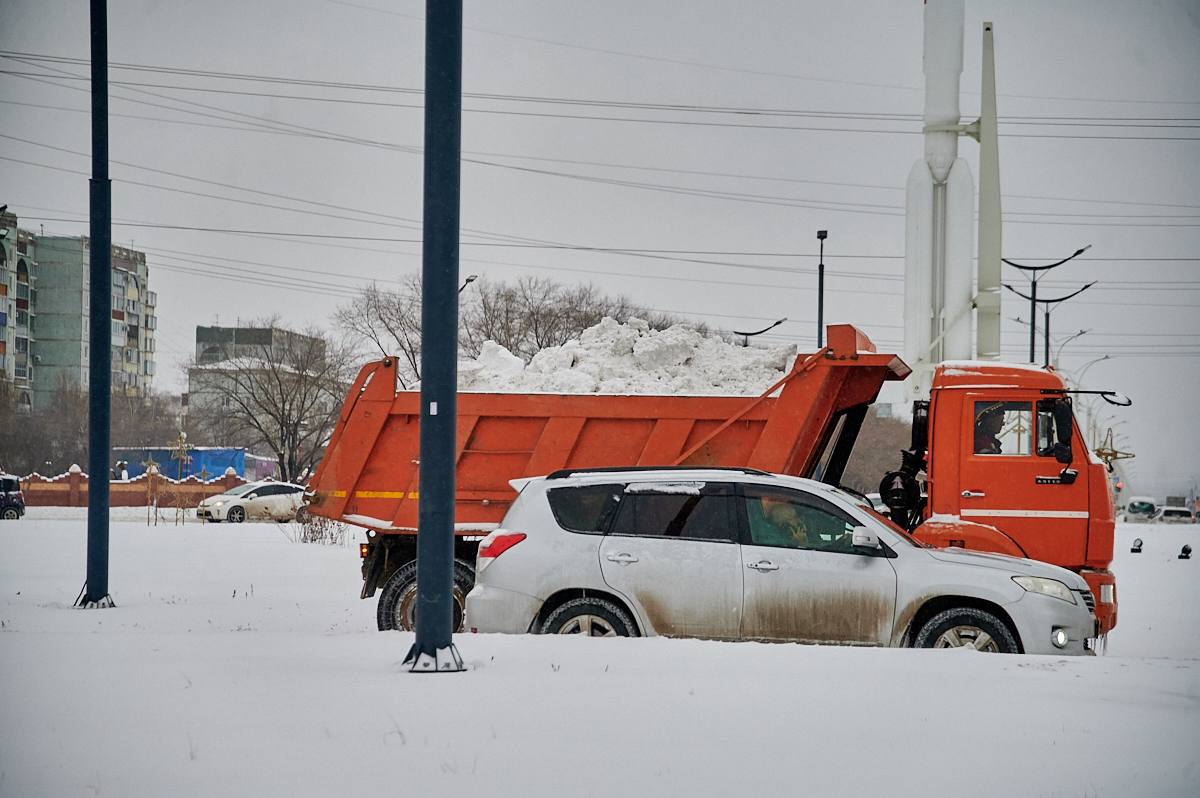 В Благовещенске создали штаб по уборке снега