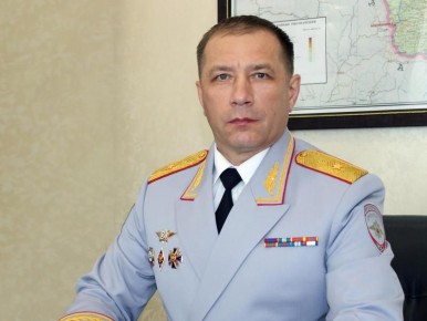 Поздравление начальника УМВД России по Амурской области Олега Шилова с Днем образования службы участковых уполномоченных полиции