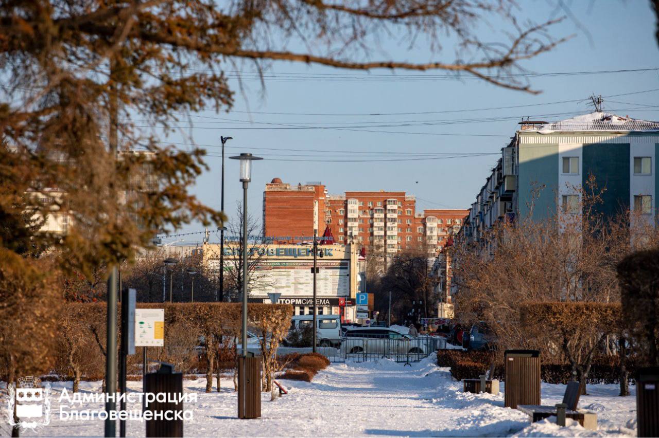 Прогноз погоды в Благовещенске на 22 ноября:
