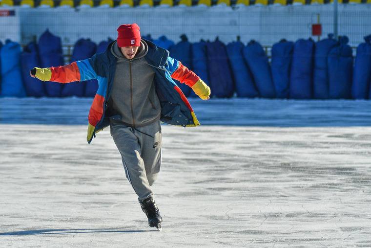 Этой зимой в Благовещенске планируют залить 34 катка