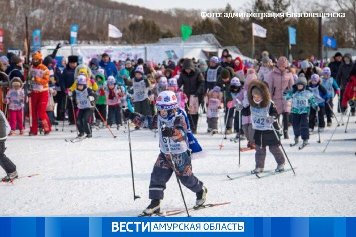 Лыжная трасса на 2,3 км открывается сегодня в центре Благовещенска