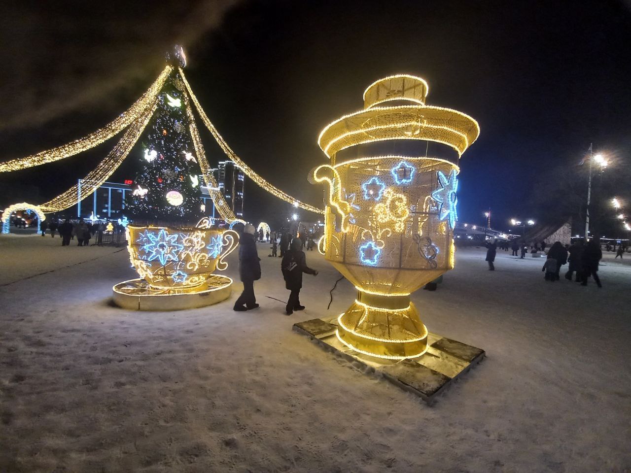 Новогодний Благовещенск Новогодний Благовещенск