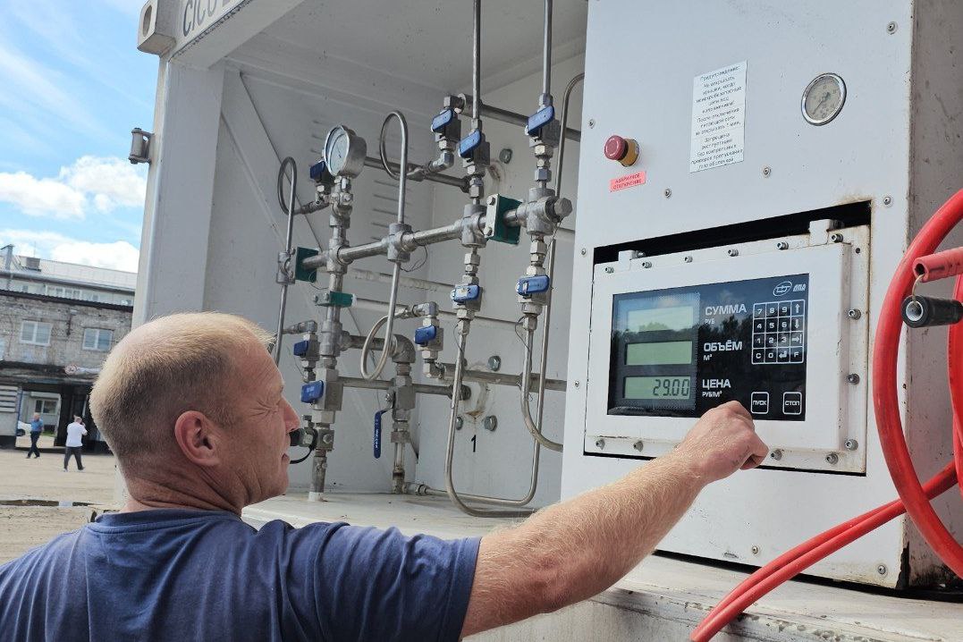 Переходим на газ В Свободном началось строительство газопровода к заправочной станции