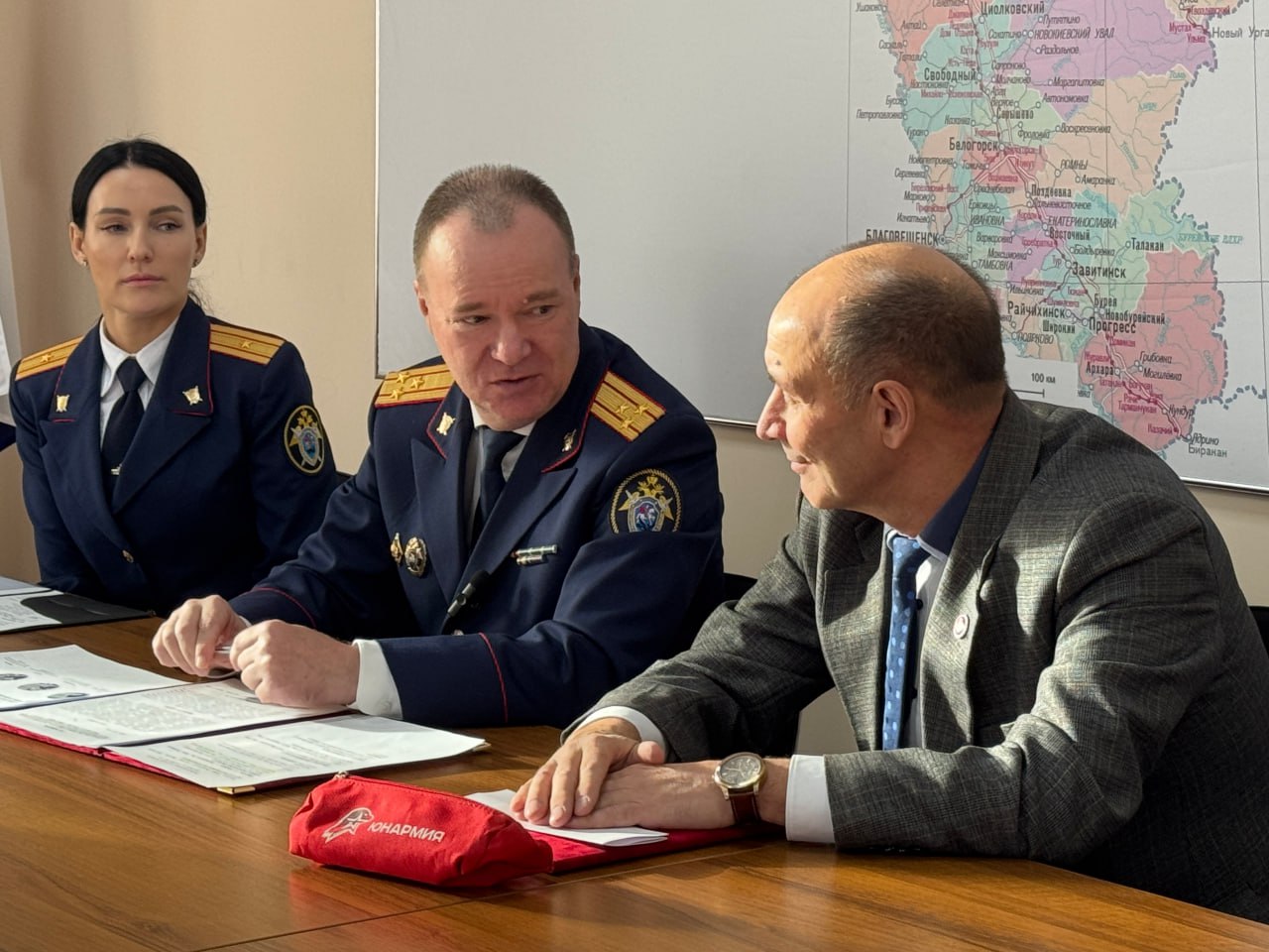 Следственным управлением СК России по Амурской области со Штабом Регионального отделения Всероссийского детско-юношеского военно-патриотического общественного движения «ЮНАРМИЯ» Амурской области заключено соглашение о...