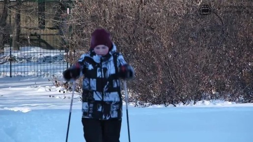 По поручению Олега Имаеева практически на всех пришкольных стадионах города оборудуют общедоступные лыжные трассы