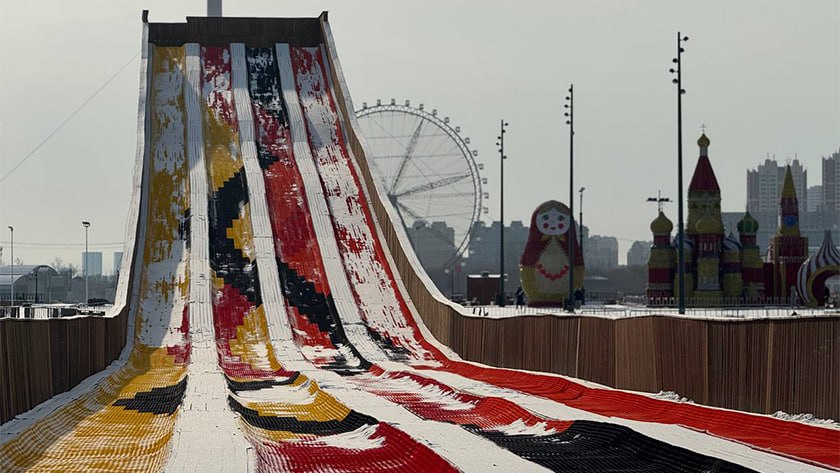 Десять снежных горок откроют в Благовещенске к выходным