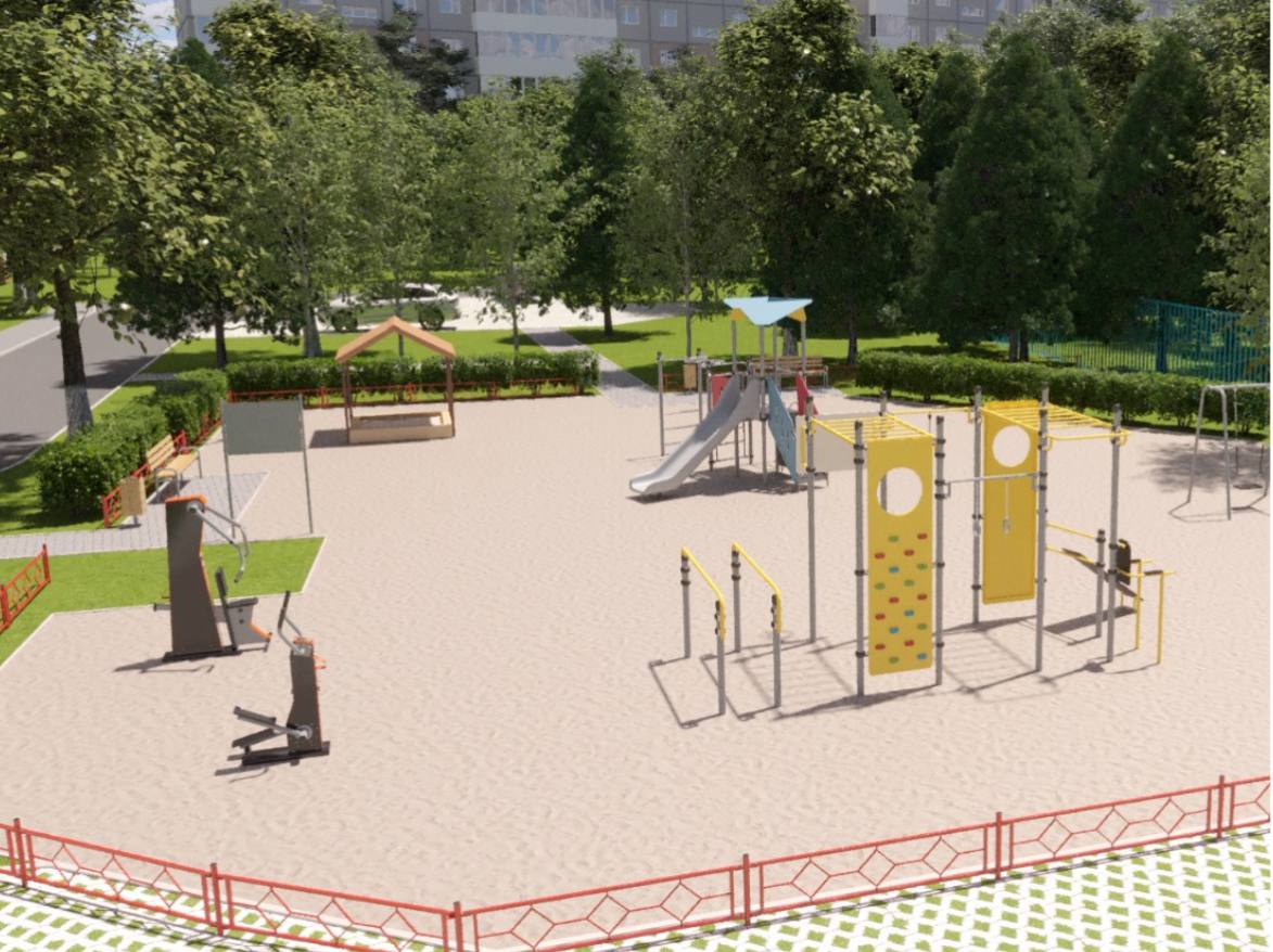 В ближайшие два года в Благовещенске планируют обновить 6 дворов по программе «Благоустройство дальневосточных дворов»