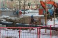 На Игнатьевском шоссе идут работы по замене части канализационного коллектора
