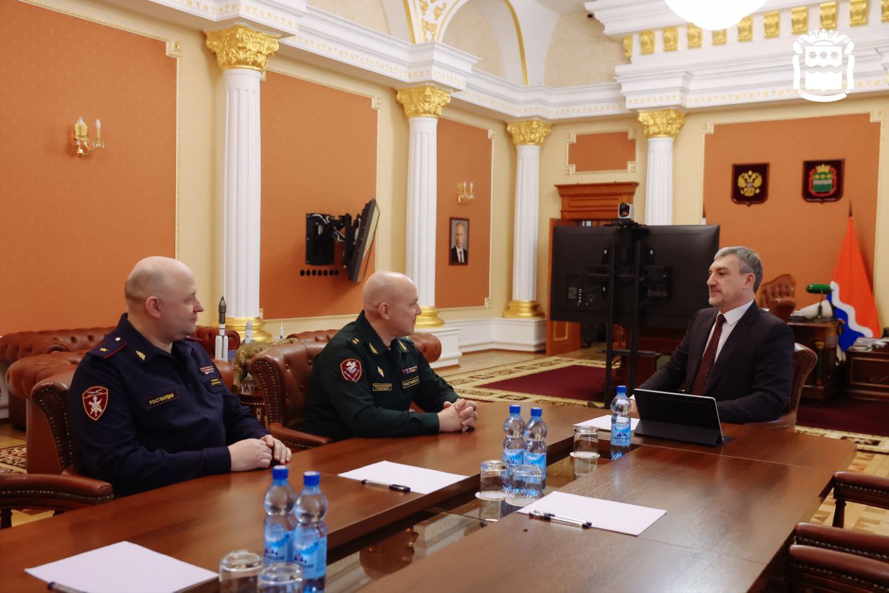 Василий Орлов: «У нас выстроены конструктивные взаимоотношения с Росгвардией» Василий Орлов: «У нас выстроены конструктивные взаимоотношения с Росгвардией»