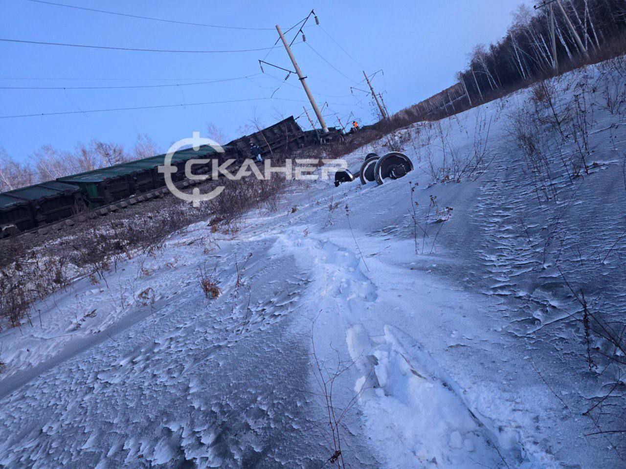 5 января в 15:01 по местному времени на перегоне Гудачи – Гонжа в Магдагачинском округе произошел сход вагонов грузового поезда 5 января в 15:01 по местному времени на перегоне Гудачи – Гонжа в Магдагачинском округе произошел сход вагонов грузового поезда