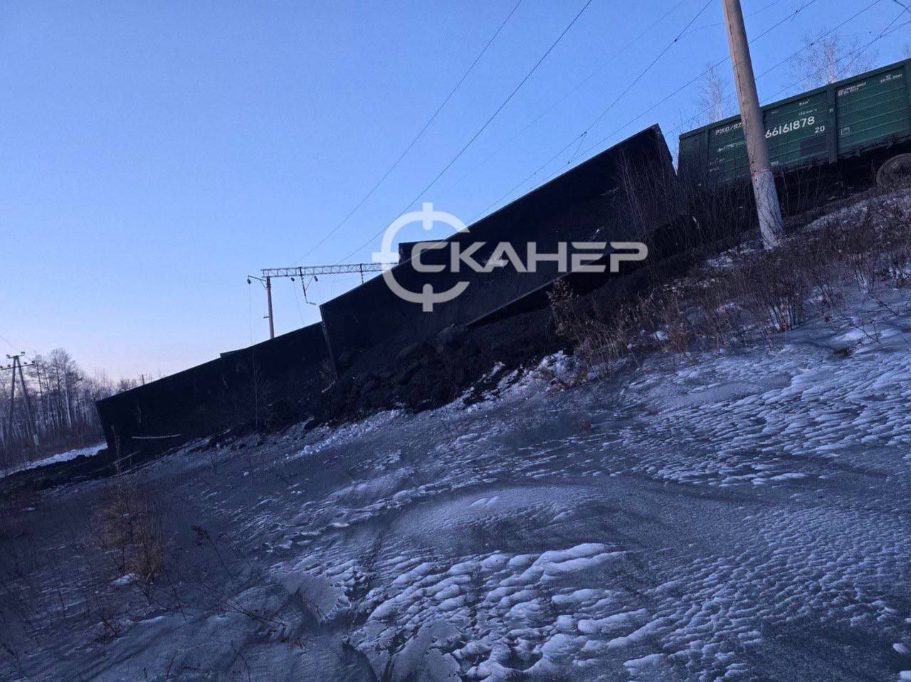 5 января в 15:01 по местному времени на перегоне Гудачи – Гонжа в Магдагачинском округе произошел сход вагонов грузового поезда 5 января в 15:01 по местному времени на перегоне Гудачи – Гонжа в Магдагачинском округе произошел сход вагонов грузового поезда