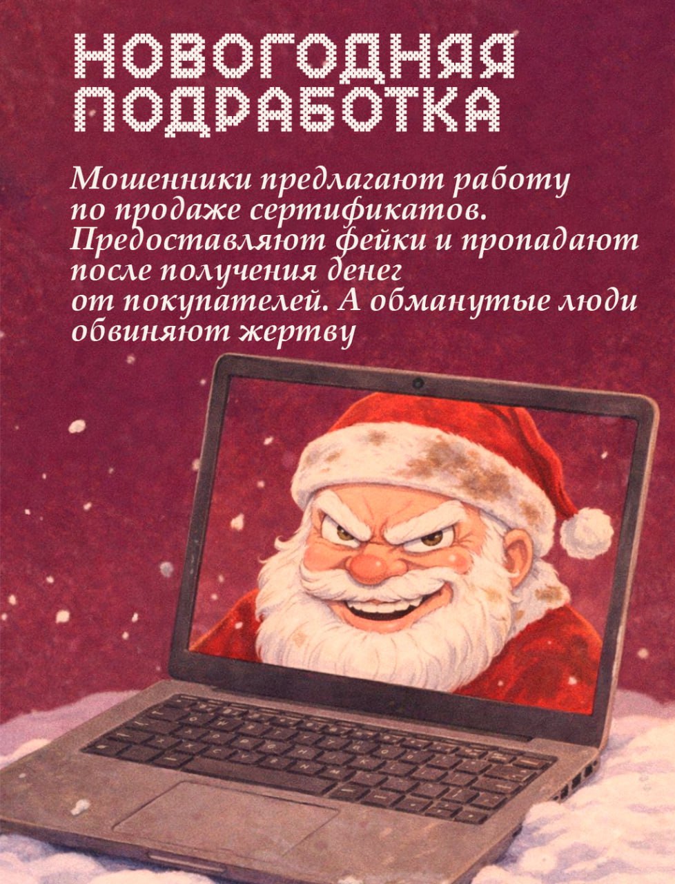 Топ-3 новогодних схем мошенничества Топ-3 новогодних схем мошенничества