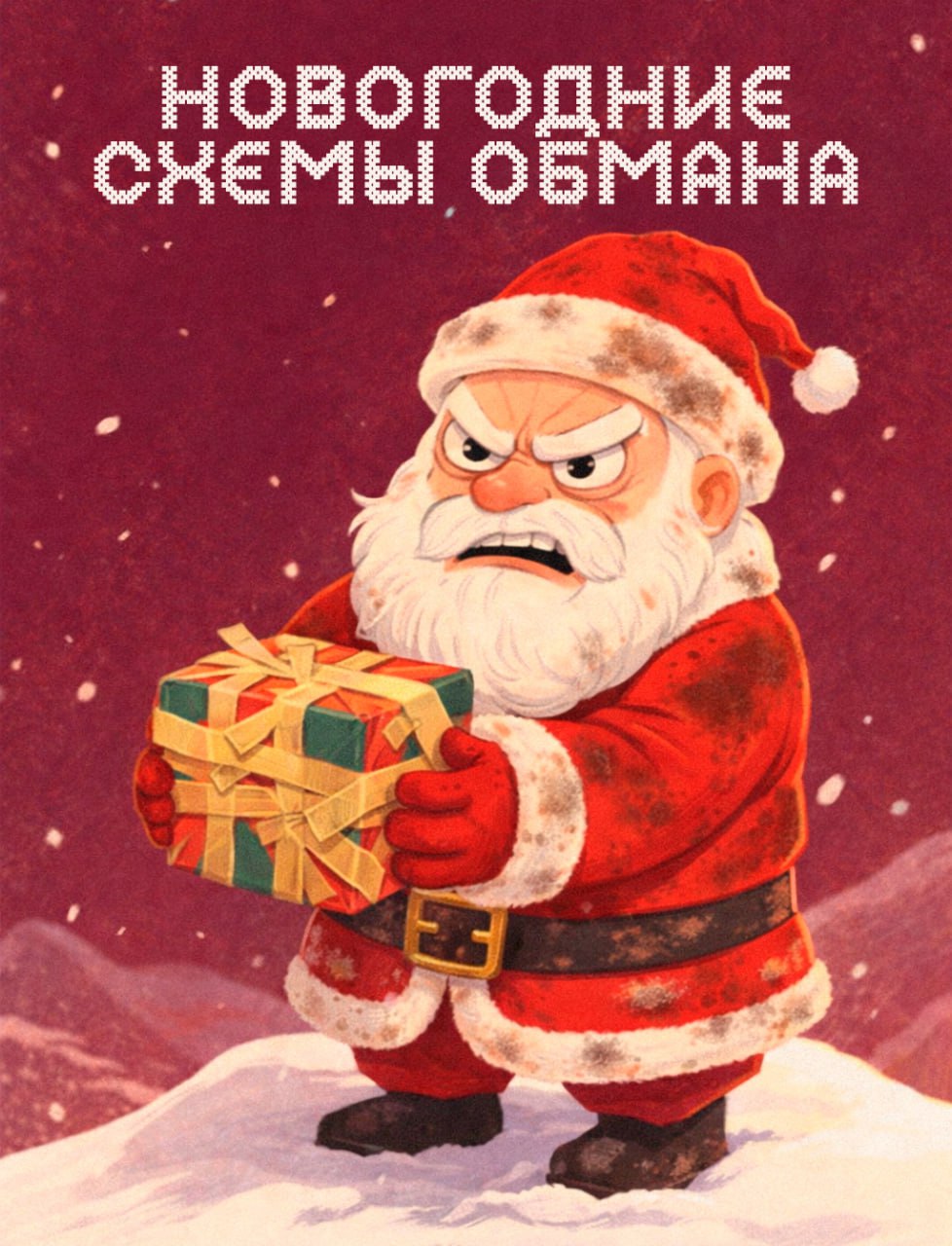 Топ-3 новогодних схем мошенничества