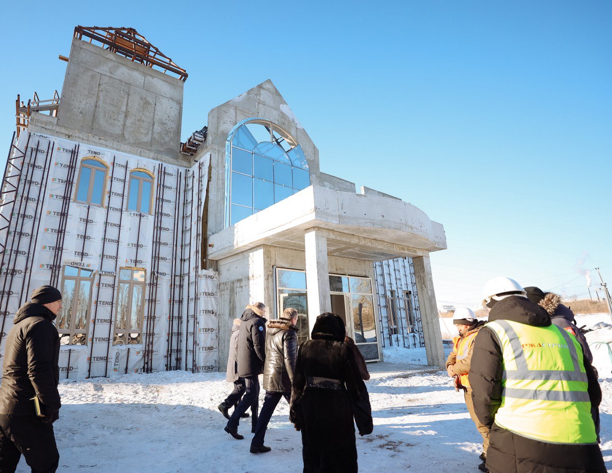Все по-взросломуДля детской железной дороги в Свободном строят здание нового вокзала Все по-взросломуДля детской железной дороги в Свободном строят здание нового вокзала