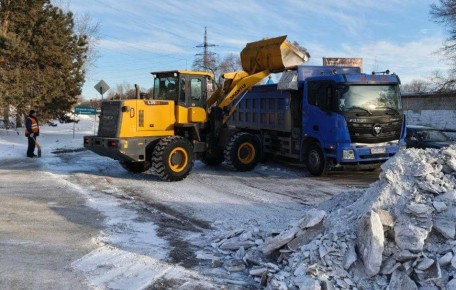 Водителей просят убрать машины