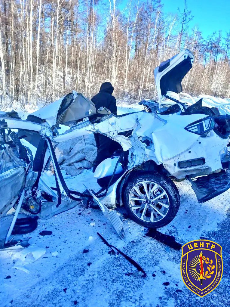 Стала известная причина смертельного ДТП в Магдагачинском округе: водитель Kia K3 выехал на полосу встречного движения и допустил столкновение с отечественным авто