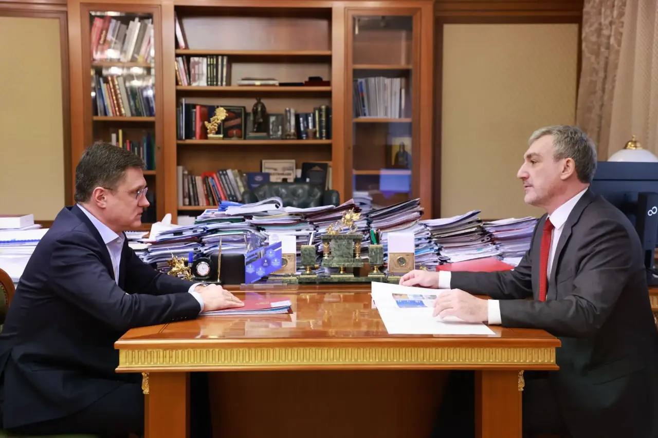 Василий Орлов: Встретился с Заместителем Председателя Правительства России Александром Валентиновичем Новаком