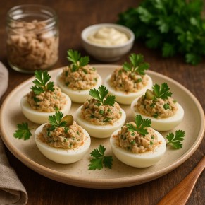 Яйца с тунцом: идеальная закуска для любого повода