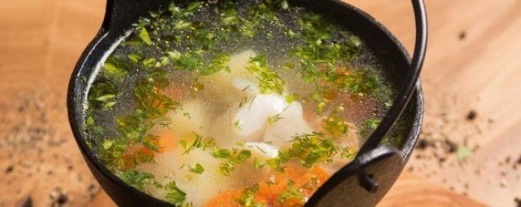 Рыбная шорба с лапшой унаш и шафраном: тайны огурджалинского блюда